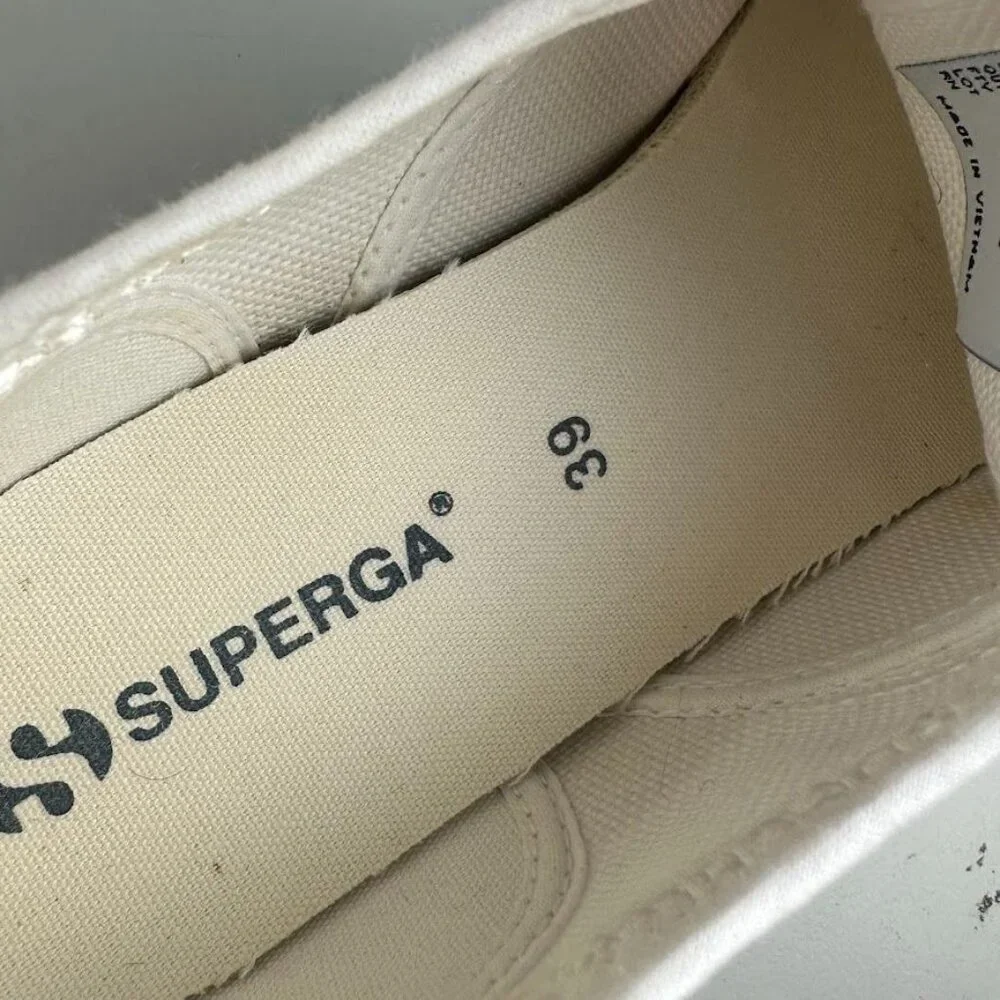 Superga 2750 Cotu Classic Sneaker in White - Picture 4 of 8